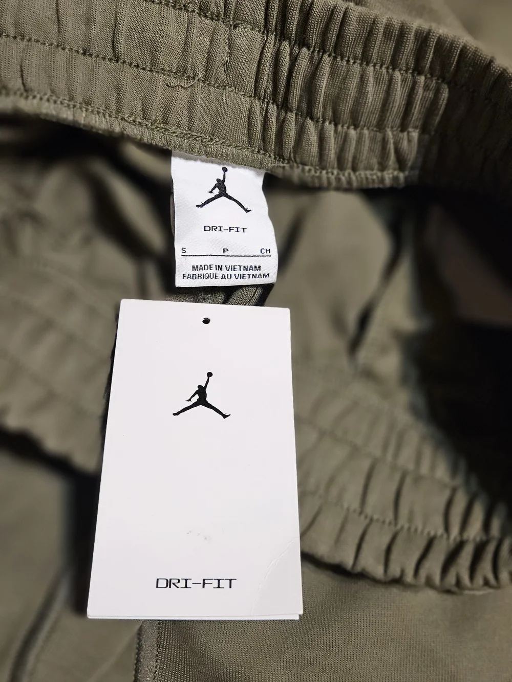 Jordan Men's Olive Green Performance Fleece Pants